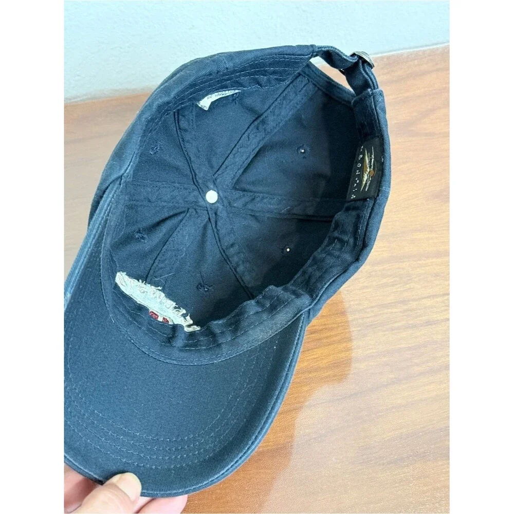Yellowstone National Park 1872 Navy Embroidered Kids Baseball Cap